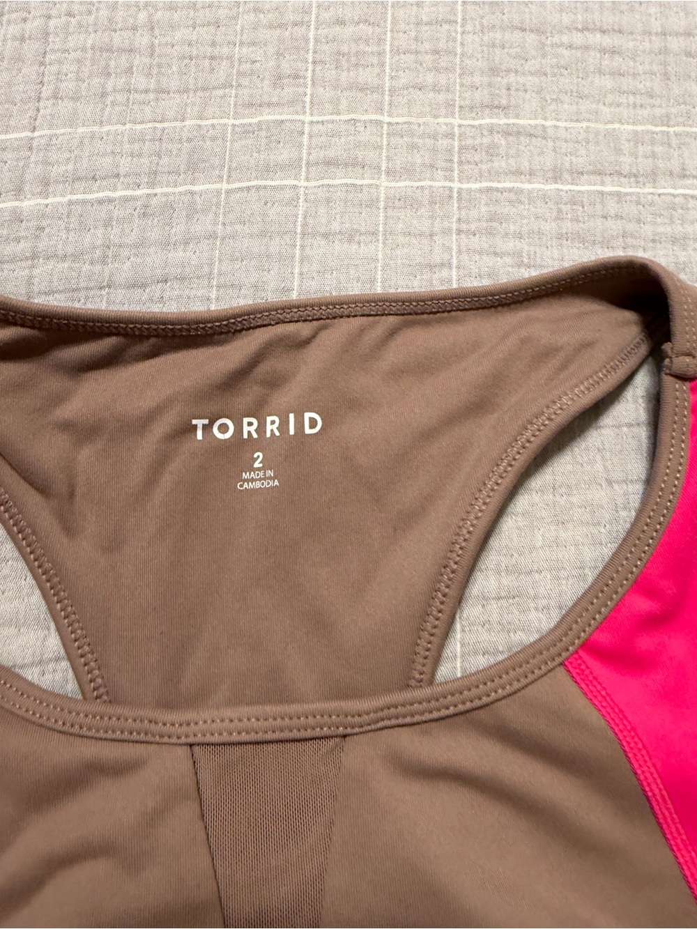 Torrid Performance Core Active Sports Bra 2X - Picture 2 of 3
